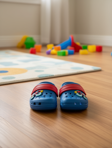 Ciabatte Blu per Bambini 23-32MM in PVC Antiscivolo, Scarpe Estive per Ragazzi, Calzature per Bambini - Product Image 2