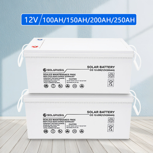 <span class=keywords><strong>Prix</strong></span> de Gros <span class=keywords><strong>Batterie</strong></span> <span class=keywords><strong>Gel</strong></span> Solaire <span class=keywords><strong>12V</strong></span> 100Ah <span class=keywords><strong>200Ah</strong></span> 250Ah <span class=keywords><strong>Batterie</strong></span> de Stockage Solaire à Cycle Profond pour Système de Panneaux Solaires - Product Image 3