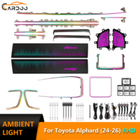 Kit d'éclairage d'ambiance dynamique pour Toyota Alphard Série 40 (2024-2026) RHD – Éclairage LED intérieur et pièces de cache-haut-parleurs
