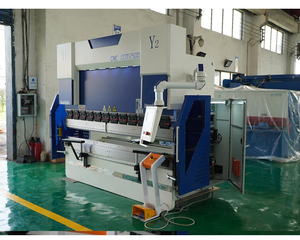 Hanrui 100ton 2500 3200 mét we67k Báo Chí phanh <span class=keywords><strong>CNC</strong></span> hệ thống tấm kim loại uốn làm việc - Product Image 2