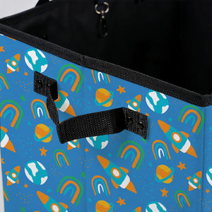 <span class=keywords><strong>Panier</strong></span> <span class=keywords><strong>de</strong></span> rangement pliable réutilisable pour équipement <span class=keywords><strong>de</strong></span> camping compact, transporté à l'épaule ou à la main - Product Image 2