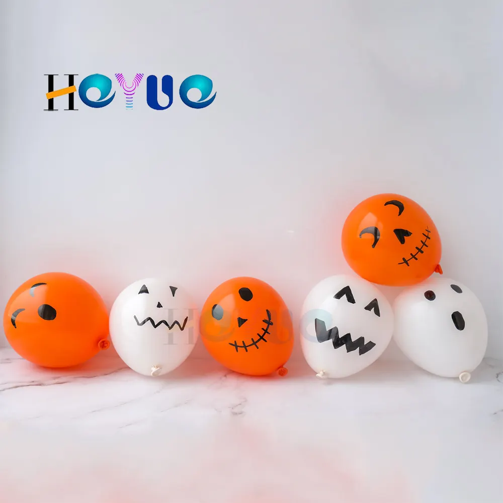 Personnaliser votre logo design enfants fête noël halloween ballon en latex