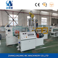 PVC PE PP revêtement extrudeuse en plastique pour le cuivre et l'acier fil et câble électrique