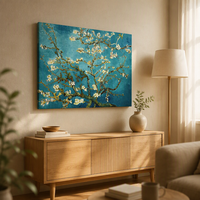 Vente en gros et dropshipping, peinture à l'huile Art Déco blanche 100% faite à la main et peinte à la main, toile de coton 450 GSM, design personnalisé, taille personnalisée