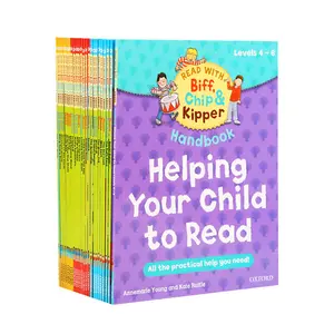 L4-L6 25 cilt Biff Chip & Kipper el kitabı eğitim öğrenme kitabı Oxford Phonics okuma kitapları ile okuyun