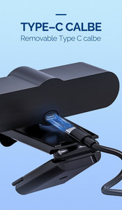 Cámara <span class=keywords><strong>Web</strong></span> USB 2.0 con Sensor CMOS de Resolución 4K, Seguimiento Automático, Baja Iluminación y Micrófono para Transmisión en Vivo, Personalizable por Hampo OEM - Product Image 3