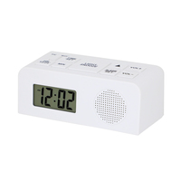 Günstiger Bestseller Großhandel Tisch-Wecker mit Schlummerfunktion Hintergrundbeleuchtung LCD Digitaler Wecker Radio BSCI-zertifizierte Fabrik