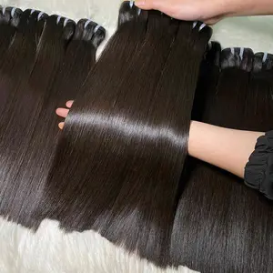 Drop Shipping Vendor Raw Human Hair Straight Hair Bundles Extension 100% Vietnam Raw Hair Bundles Vendors