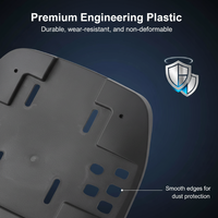PP matériel ordinateur pièce de rechange housse de siège composants en plastique Base en plastique chaises en maille de bureau accessoires de meubles essentiels