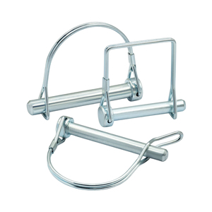 Koolstofstaal Snelsluitpen D Ring Veiligheidsslot Hapering <span class=keywords><strong>Pin</strong></span> Veer Grendel <span class=keywords><strong>Pin</strong></span> Voor Aanhangwagen Scharnier Poort Graafmachine Machines - Product Image 2