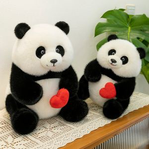 Pronto per la Spedizione: Peluche Panda Carino con Cuore <span class=keywords><strong>We</strong></span> <span class=keywords><strong>Bare</strong></span> <span class=keywords><strong>Bears</strong></span> - Giocattolo in Peluche (Panda) Regalo di Compleanno per Bambini Peluche Panda Personalizzato - Product Image 5