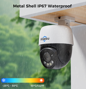 Caméra Dôme POE 12MP à Compression H.265, Double Éclairage, Objectif Fixe Optionnel, Audio Bidirectionnel, IP67, Réseau Extérieur 4K, En Vente YHD912 - Product Image 3
