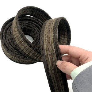 Coloré 1 pouce 38mm 36mm Polyester Rayé Coton Bandes Sangle Coton pour Sacs Vêtement Sac Sangle - Product Image 2