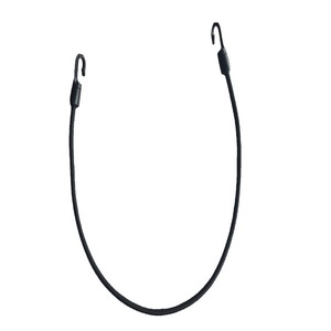 Cuerda elástica redonda de 6 mm, 80 cm, con 2 ganchos, accesorio portátil para acampar al aire libre - Product Image 5