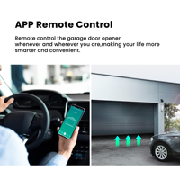 Module de commande de porte de garage à détection automatique Tuya ZigBee AC100-240V, contrôleur de porte de garage