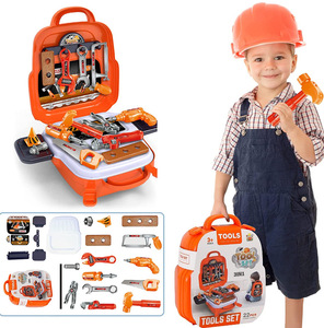 Juego de Juguetes de Plástico para Niños, Juego de Imitación de Mecánico, <span class=keywords><strong>Caja</strong></span> de <span class=keywords><strong>Herramientas</strong></span>, Juego de <span class=keywords><strong>Herramientas</strong></span> de Juguete, Juguetes de <span class=keywords><strong>Herramientas</strong></span> - Product Image 3