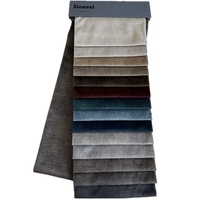 Hometextile reliant le tissu d'ouatine collé de velours de Hollande brûlé imprimé de luxe pour la bâche de canapé