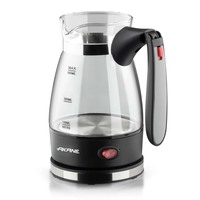 AKANE Cafetière électrique 600W Cafetera Eléctrica avec indicateur LED d'une capacité de 500ml et verre borosilicate