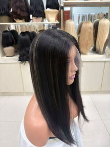 Pelucas <span class=keywords><strong>de</strong></span> <span class=keywords><strong>Cabello</strong></span> Humano Virgen Chino al por Mayor, Largas y Lisas, sin Pegamento, Pre-Depiladas, Transparentes HD para Pelucas con Frente <span class=keywords><strong>de</strong></span> Encaje - Product Image 5