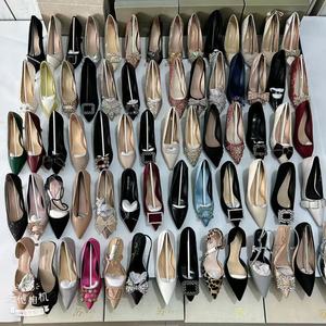 HL-099 Exceso de Producción de Fábrica, <span class=keywords><strong>Zapatos</strong></span> de Vestir de Tacón Alto de Lujo para <span class=keywords><strong>Mujer</strong></span>, de Alta Calidad, <span class=keywords><strong>Baratos</strong></span>, en Colores, Tallas y Estilos Variados - Product Image 6
