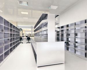 Горячая продажа: Современный настенный шкаф для медсестринской станции в больнице, прочный, легко чистящийся, стерильный, для дозирования лекарств и процедур. - Product Image 4