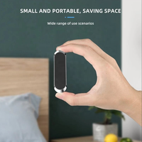 Support magnétique pour téléphone portable, rotation à 360 degrés, mini support mural universel, support de téléphone pour voiture, lit, bureau, alliage de zinc