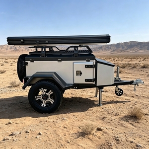 Remorque de <span class=keywords><strong>camping</strong></span> tout-terrain avec tente de toit et cuisine coulissante pour les voyages <span class=keywords><strong>en</strong></span> véhicule tout-terrain - Product Image 5