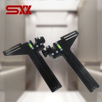 Règle de calibrage de rail d'ascenseur, magnétique puissant, en acier inoxydable, plaque de serrage à ligne unique, outil d'alignement de précision, prix