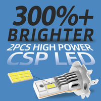 مصابيح أمامية LED فائقة السطوع للسيارات مع نظام Canbus طراز L11 بقوة 70 واط و7000 لومن H1 H3 H4 H7 H11 HB3 HB4 H11 9015
