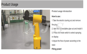 Plumero Eléctrico de Alta Potencia de 12V con 2 Baterías de Iones de Litio, <span class=keywords><strong>para</strong></span> Control de Termitas, <span class=keywords><strong>Cucarachas</strong></span>, Plagas y Desinfección en Comercios - Product Image 6