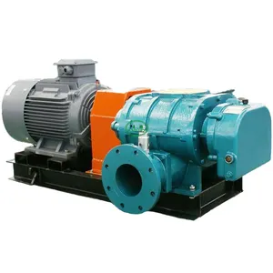 Factory Three Lobes Aquaculture Rotary Air Roots Blower for Sewage Treatment