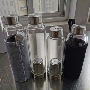 Nuova tendenza sottovuoto portatile bevande gassate Eco bicchiere <span class=keywords><strong>bottiglia</strong></span> d'<span class=keywords><strong>acqua</strong></span> con coperchio - Product Image 3