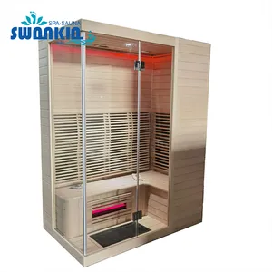SwankiaFactory Precio Sauna seca Sala de vapor Gran descuento Sala de sauna Aceptar personalización Fuente de fábrica