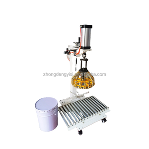 Máquina Selladora de Tapas de Tambor Neumática para Tambores Metálicos de Almacenamiento de Alimentos y Bebidas - Product Image 5