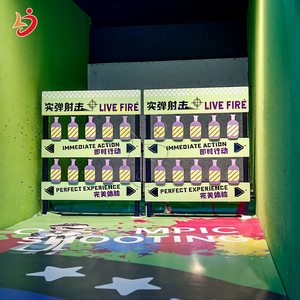 Nhiều người chơi tương tác chuyển động kỹ thuật số kim loại hoạt động mô phỏng bắn súng thể thao để bắn mục tiêu thực hành - Product Image 1