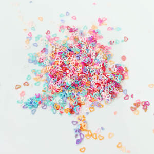Số lượng lớn bán buôn lỏng <span class=keywords><strong>Sequins</strong></span> 35 gam/gói/Màu Hồng Trái Tim long lanh đa-màu sắc kết hợp trang trí paillette - Product Image 3