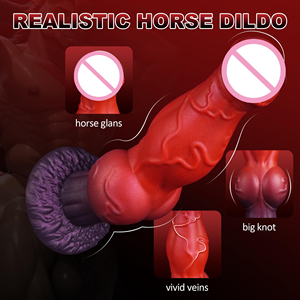 <span class=keywords><strong>Dildo</strong></span> Gigante de Silicone em Formato de Monstro, Animal, Alienígena ou Centauro, com Ventosa, À Prova D'água, Macio, Portátil e com Toque Real - Product Image 6
