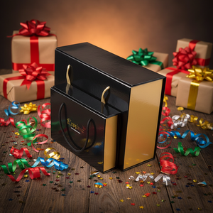 Large Eco-Friendly Recycled Cardboard Rigid Storage <strong>Box</strong> Magnetic Closure Embossing for Document Archiving Home Office <strong>Moving</strong> - Product Image 1