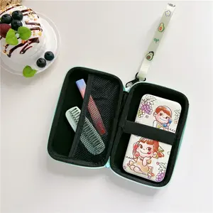 Bolsa de almacenamiento de viaje con cremallera de dibujos animados para <span class=keywords><strong>Airpods</strong></span> <span class=keywords><strong>Pro</strong></span> auriculares banco de energía Disco Duro <span class=keywords><strong>Cable</strong></span> de carga USB funda monedero Accesorios - Product Image 4