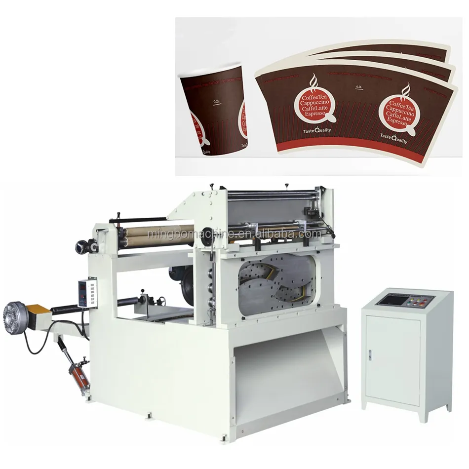  MB-CQ-850 Automatic corrugated cardboard punching machine Paper cup die cutting machine