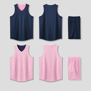 Qzjc <span class=keywords><strong>2025</strong></span> đồng phục đội đào tạo hai mặt theo phong cách Mỹ tùy chỉnh bộ đồng phục bóng rổ nam nữ cộng với kích thước bao gồm - Product Image 3