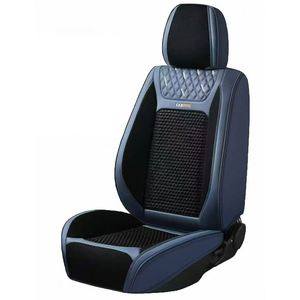 Housses de siège de voiture universelles en cuir et soie glacée de luxe TONGHUI pour camion et SUV, ensemble complet, toutes saisons, garantie 1 an - Product Image 1