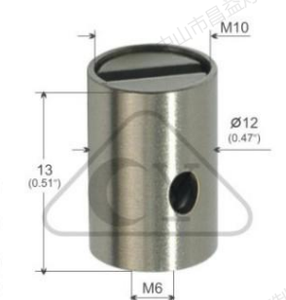 Clip de fixation pour câble en <span class=keywords><strong>cuivre</strong></span> à deux fentes, à suspendre au plafond - Product Image 2
