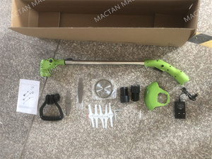 เครื่องตัดหญ้าไฟฟ้า 12 โวลต์ แบบพกพา เครื่องตัดหญ้าไร้สาย แบตเตอรี่ลิเธียมไอออน - Product Image 6