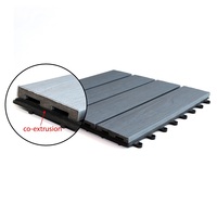 Balcon extérieur installation simple emboîtement base en plastique imperméable anti-corrosion et anti-insectes tuiles de terrasse WPC