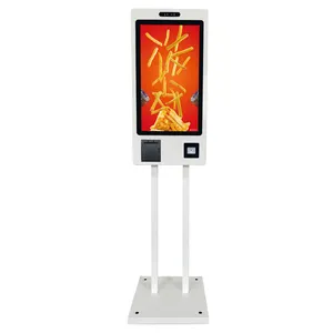 Kapazitiver Touchscreen-Selbstbedienungs-Bestell kiosk Self-Payment-Terminal-Kiosk 24-Zoll-Fast-Food-Bestellkiosk