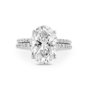 Bague en argent sterling 925 plaqué or de luxe, ajustable, avec diamant de laboratoire, bijou intemporel, cadeau pour femme - Product Image 5