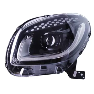 head lamp head light 2016-2018 Car lighting upgrade Full LED Headlight headlamp assembly for mercedes benz Smart 453