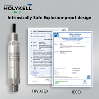 Holykell ATEX-Zertifizierter Hydrostatischer Drucktransmitter für Kraftstoffspeicher und Tankniveaumessung