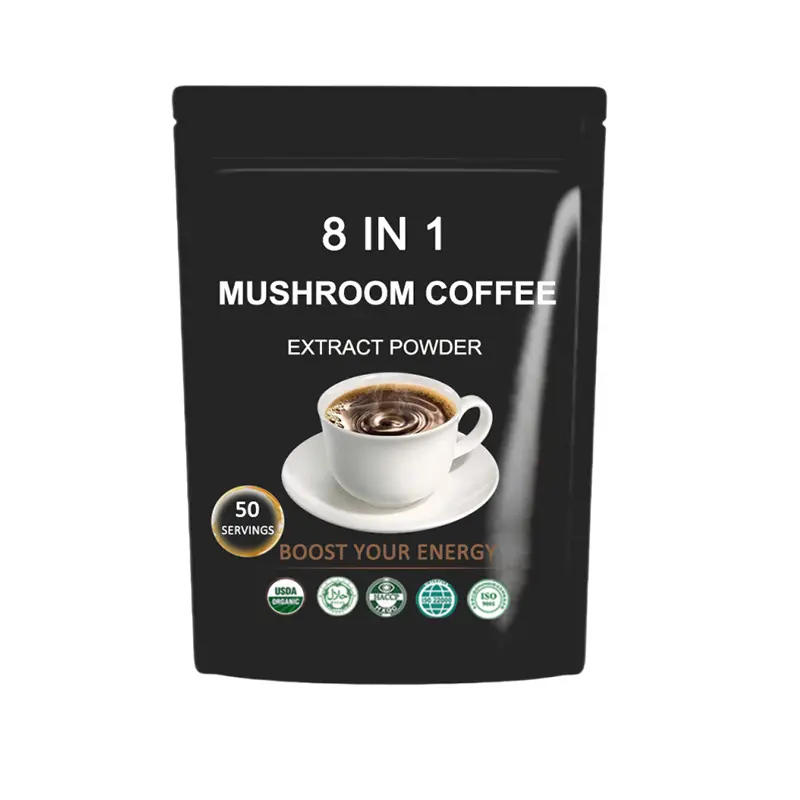 Supply Freshed Private Label Mushroom Blend Powder Mixed Mushroom Coffee Powder